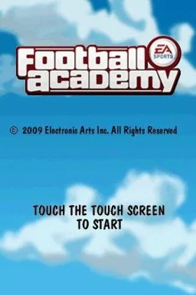 Football Academy - Build and Prove Your Football Knowledge (Europe) (En,Fr,De,Es,It) screen shot title